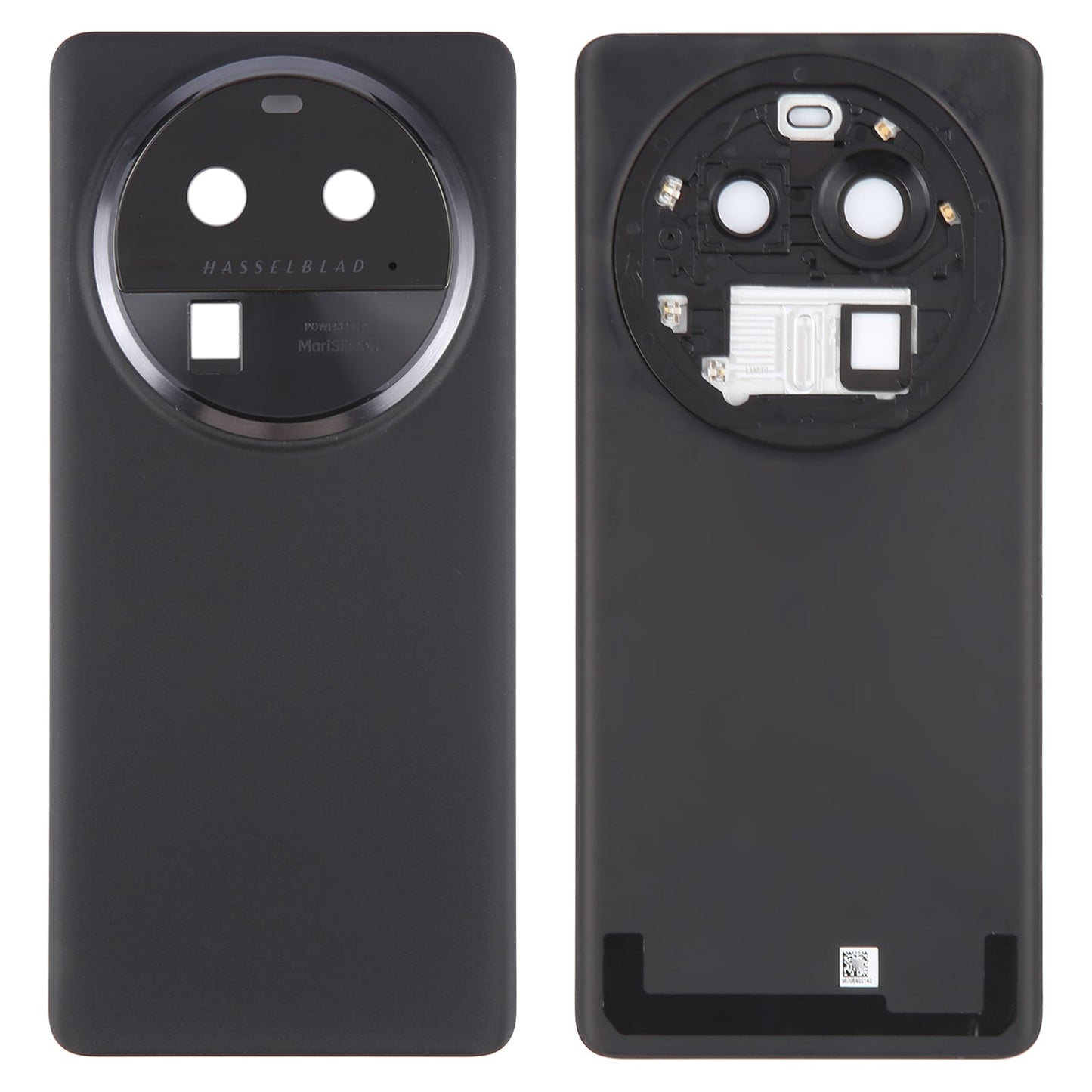 For OPPO Find X6 Pro Original Battery Back Cover with Camera Lens Cover(Black)