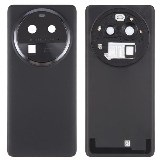 For OPPO Find X6 Pro Original Battery Back Cover with Camera Lens Cover(Black)