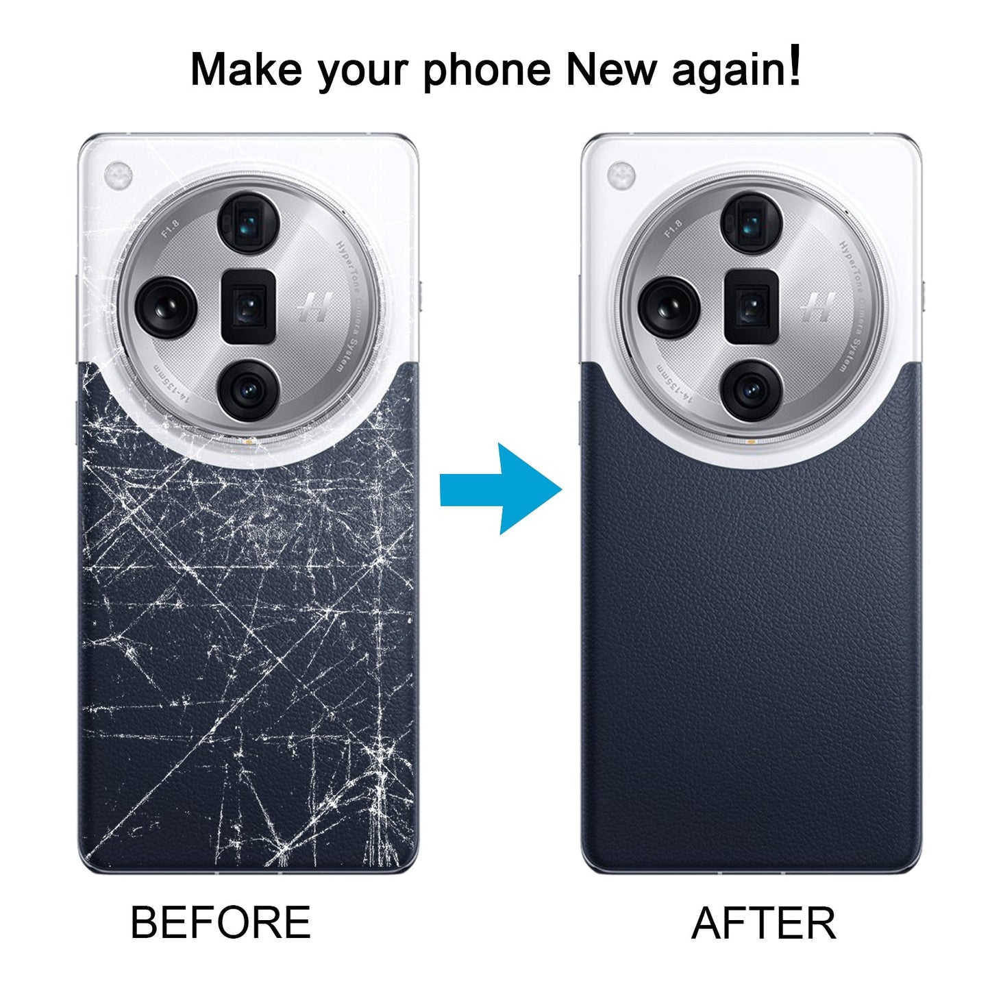 For OPPO Find X7 Ultra Original Battery Back Cover with Camera Lens Cover(Brown)