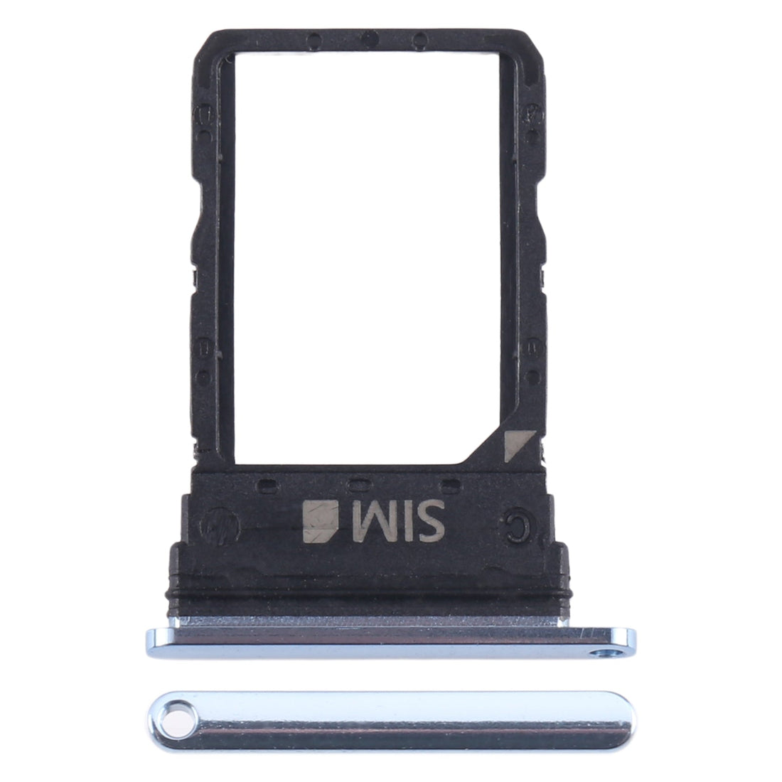 SPAREWARE® Sim Card Tary Holder Sim Tray For Motorola Moto Razr 40 Ultra -Blue