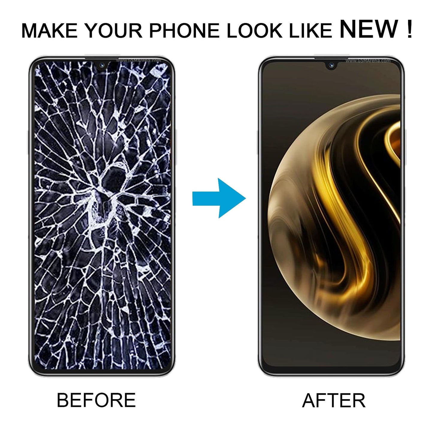 For Huawei Nova Y72 Original LCD Screen Digitizer Full Assembly with Frame (Black)