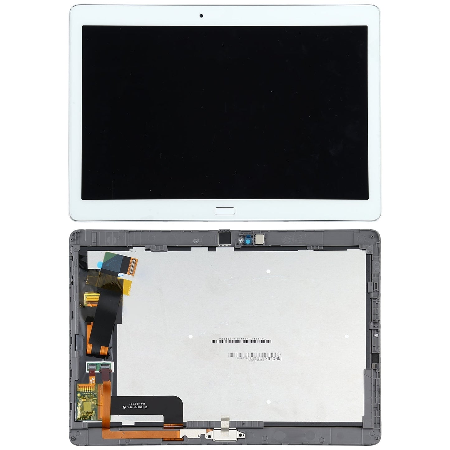 Original LCD Screen For Huawei MediaPad M2 10.0 M2-A01W/M2-A01L Digitizer Full Assembly With Frame(White)