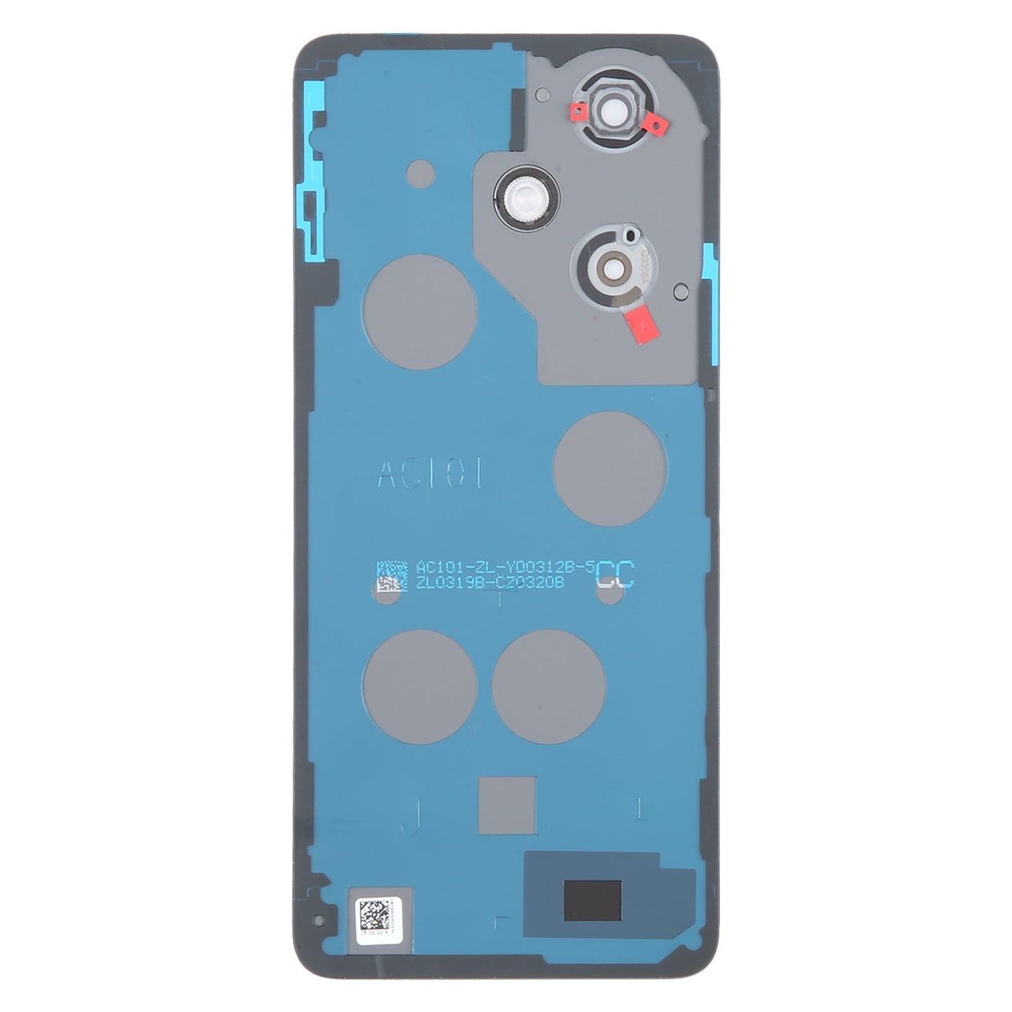 For OPPO A79 5G Original Battery Back Cover with Camera Lens(Purple)