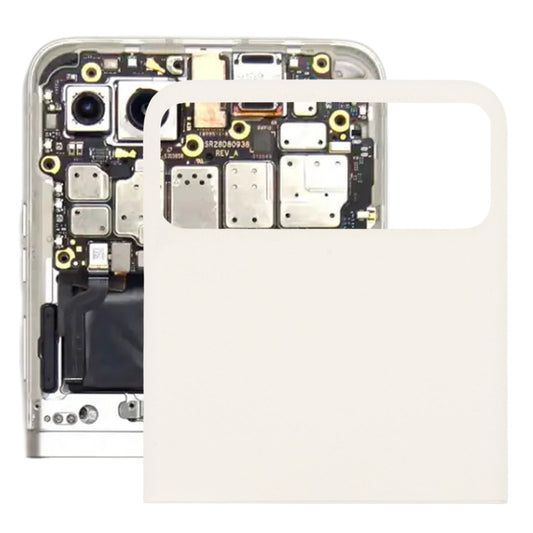 For Motorola Razr 40 Original Upper Part Battery Back Cover (White)