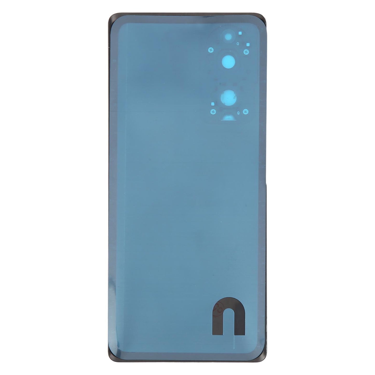 For Honor 70 Battery Back Cover with Camera Lens(Black)
