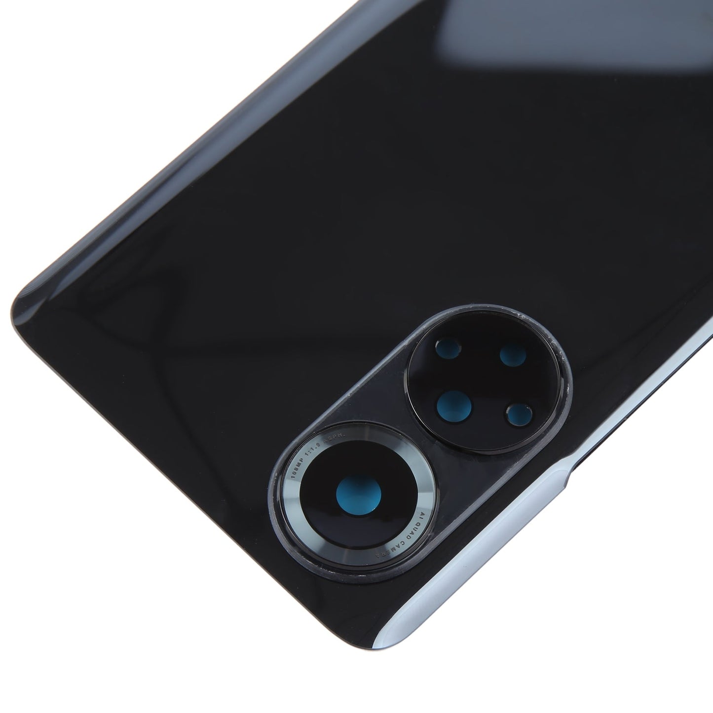 For Honor 50 Battery Back Cover with Camera Lens(Black)