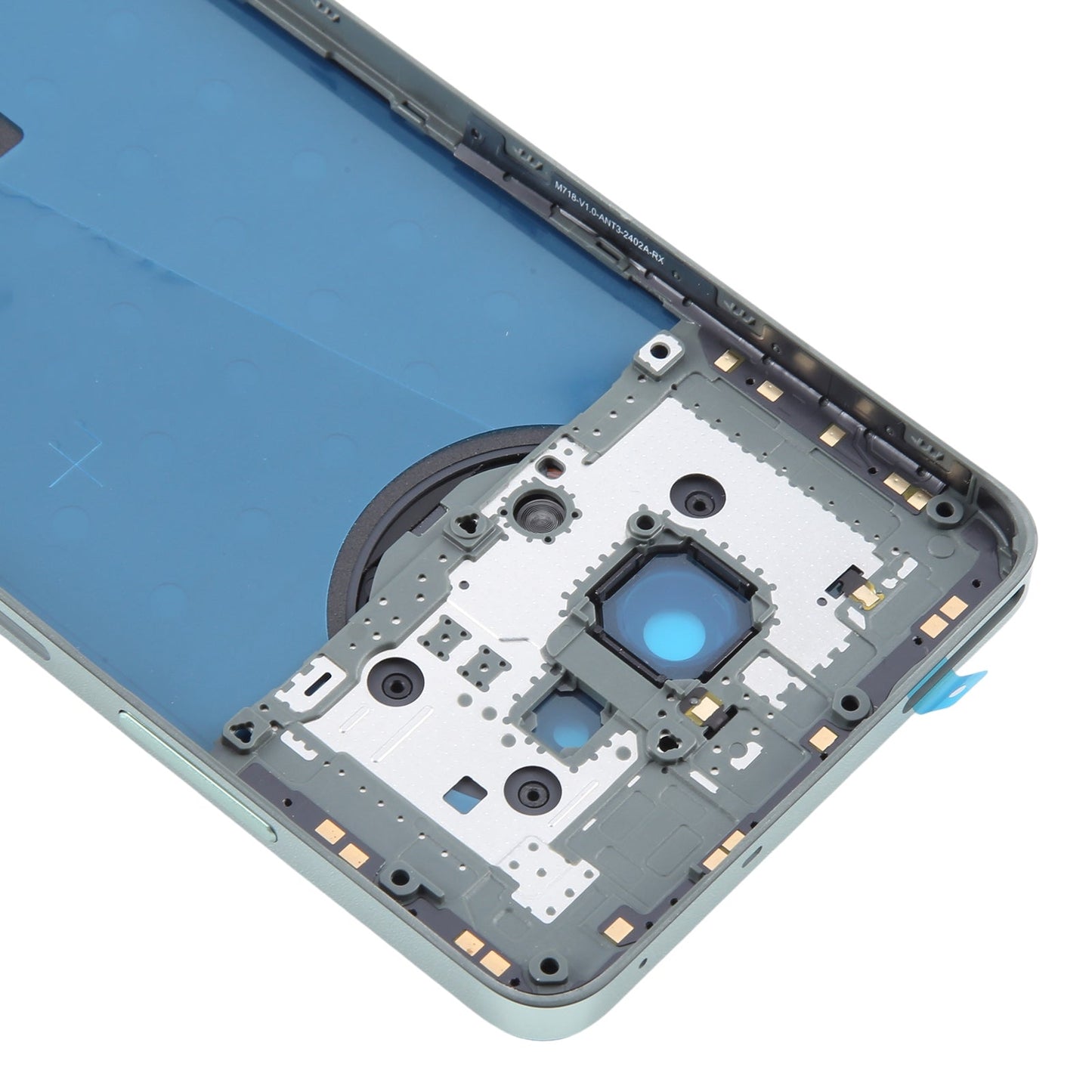 For Realme 12 5G Original Battery Back Cover with Middle Frame(Green)
