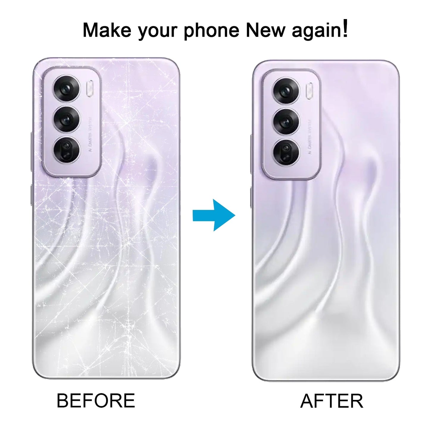 For OPPO Reno12 Global Original Battery Back Cover with Camera Lens Cover(Black)