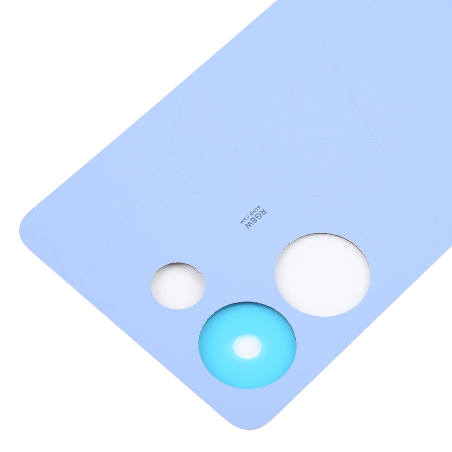 For Tecno Camon 20 Original Battery Back Cover(Blue)