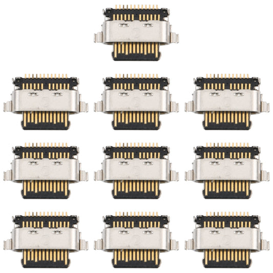 For Motorola Moto G60 / G60s 10pcs Charging Port Connector