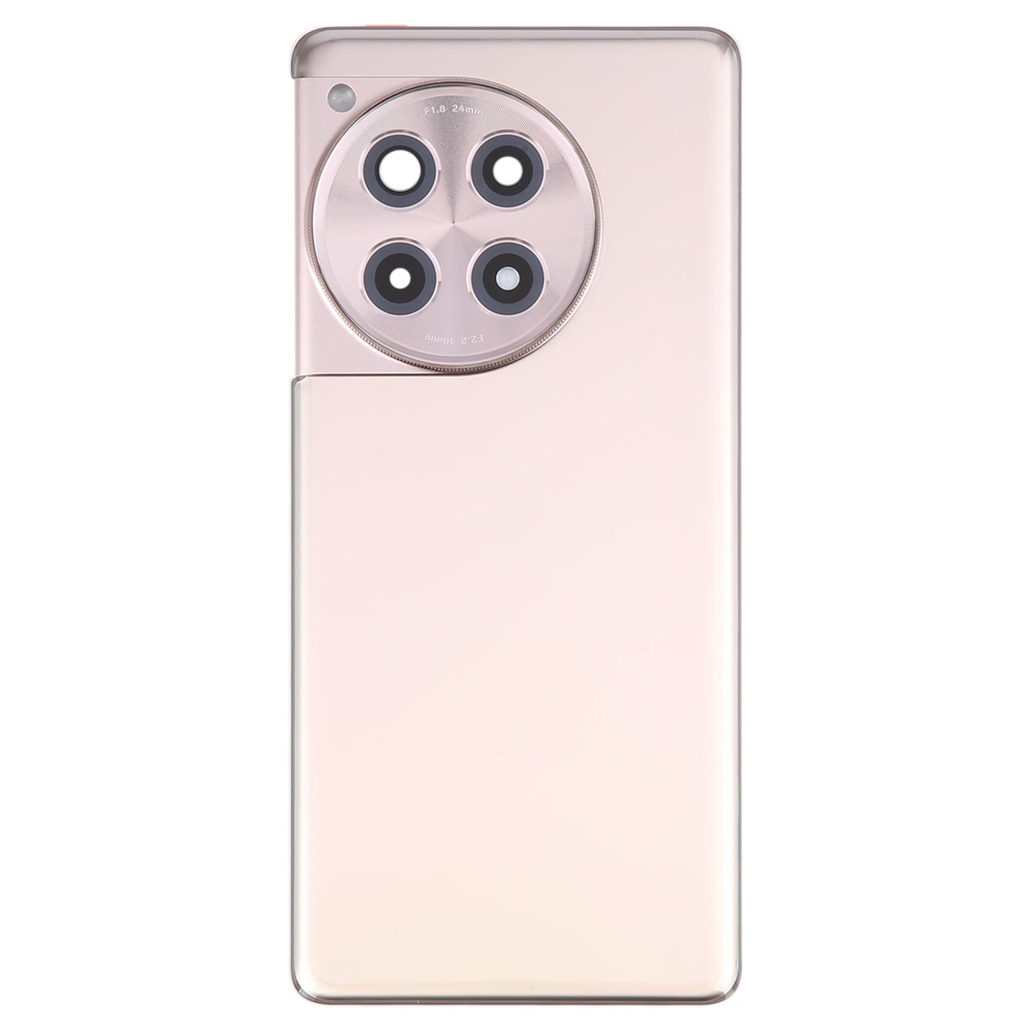 For OnePlus 12R Battery Back Cover with Camera Lens Cover(Gold)