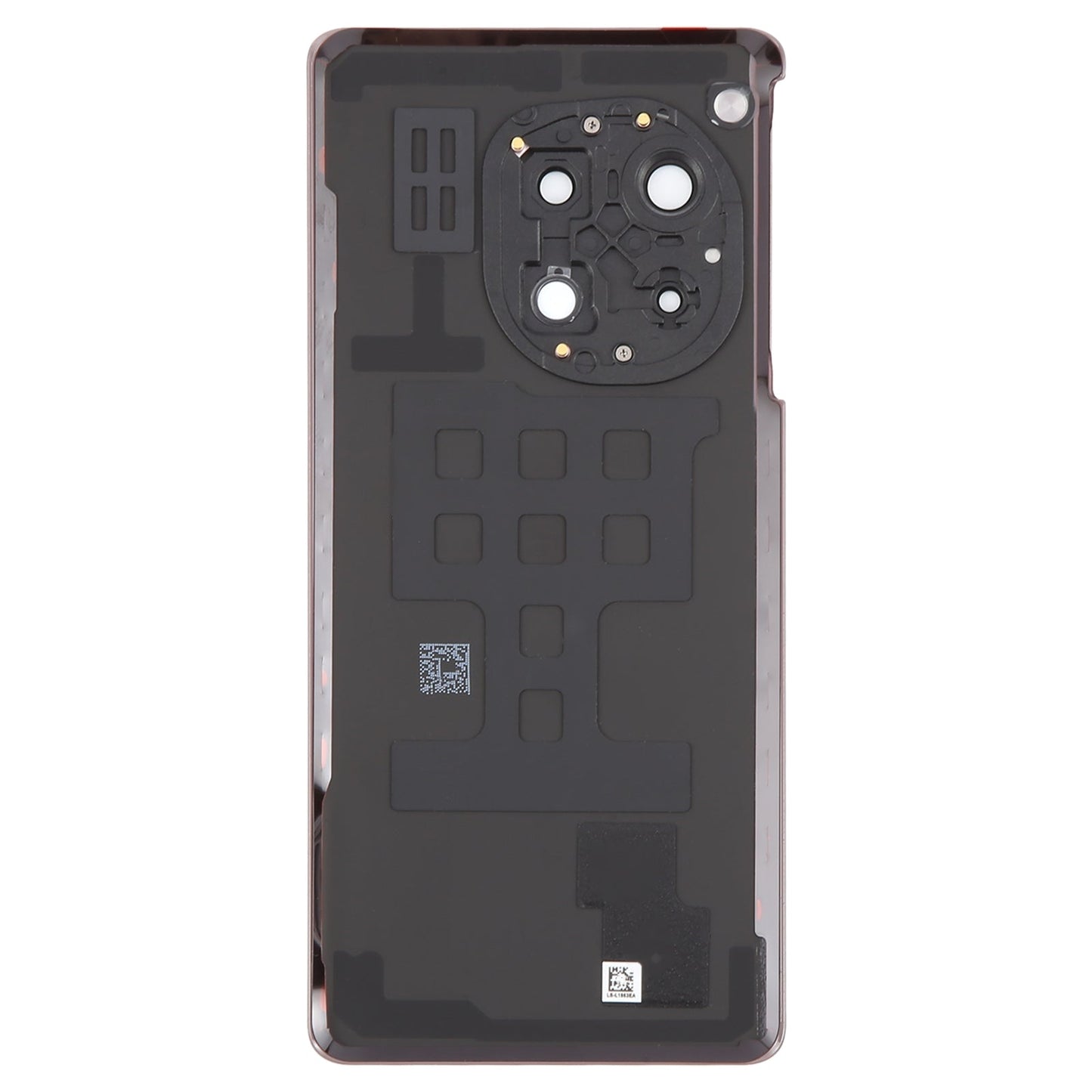 For OnePlus 12R Battery Back Cover with Camera Lens Cover(Gold)