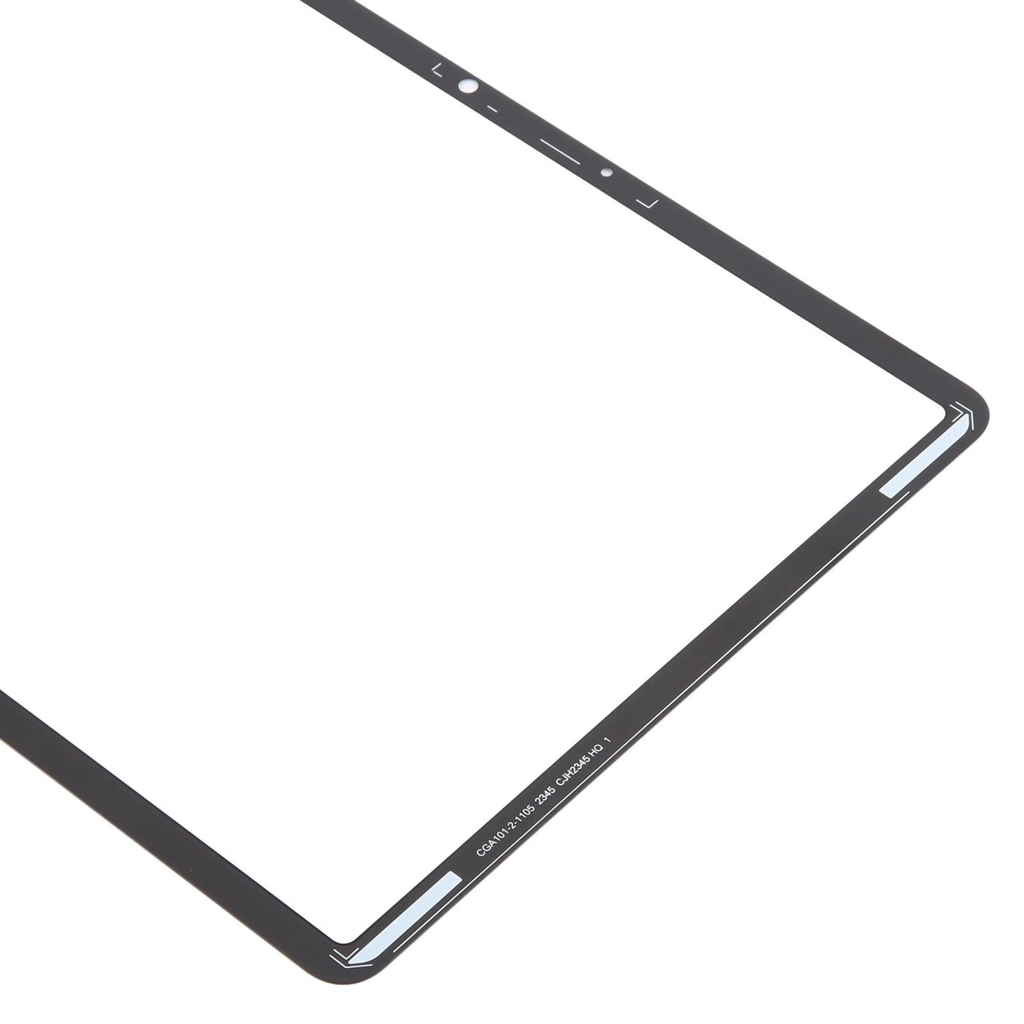 For Huawei MatePad 11.5 2024 BTKR-W00 Front Screen Outer Glass Lens, Matte Version (Frosted Black)