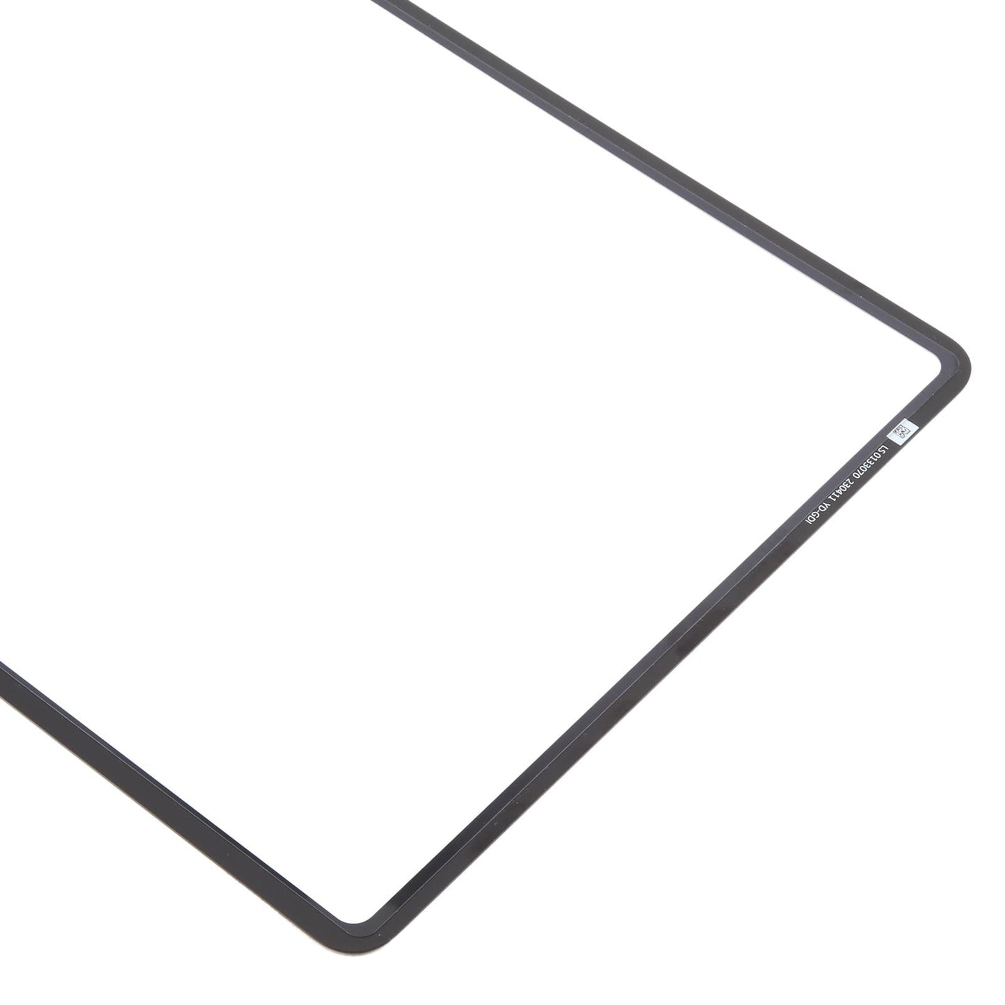 For Honor MagicPad 13 GDI-W09 Front Screen Outer Glass Lens with OCA Optically Clear Adhesive (Black)
