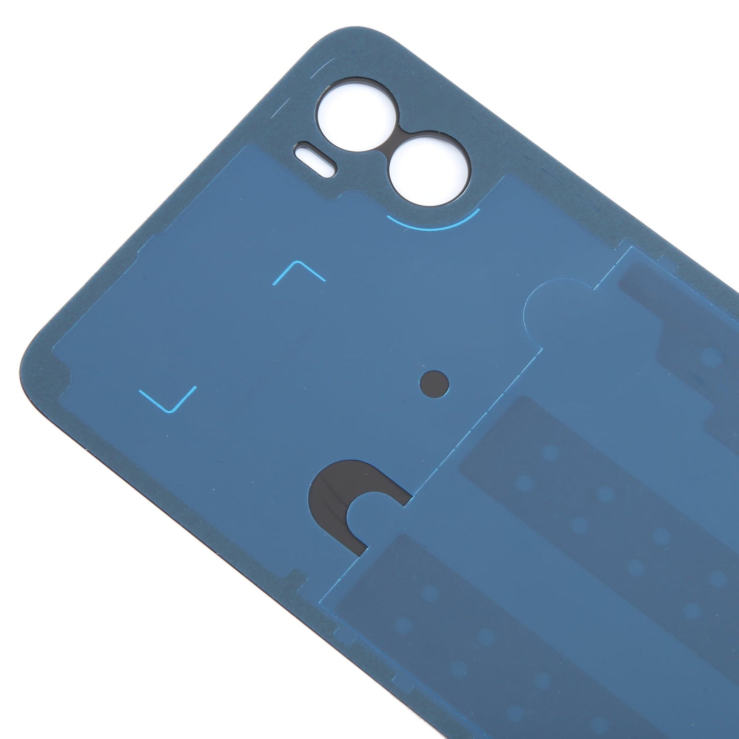 For Motorola Moto E32 India Original Battery Back Cover(Blue)