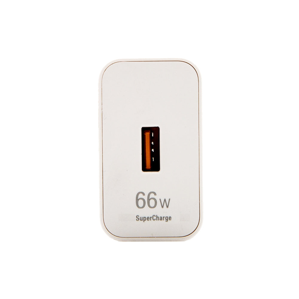 66W 6A USB Fast Charging Travel Charger, US Plug