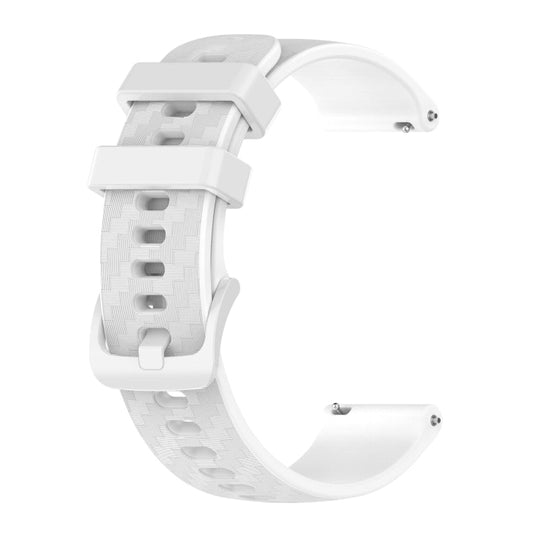 20mm Carbon Fiber Striped Silicone Strap, For Amazfit BIP, For Amazfit BIP Lite