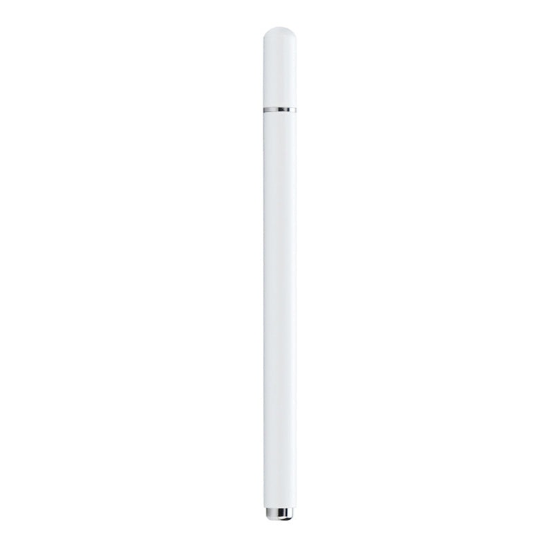 AT-28 Macarone Color Passive Capacitive Pen Mobile Phone Touch Screen Stylus with 1 Pen Head(White)