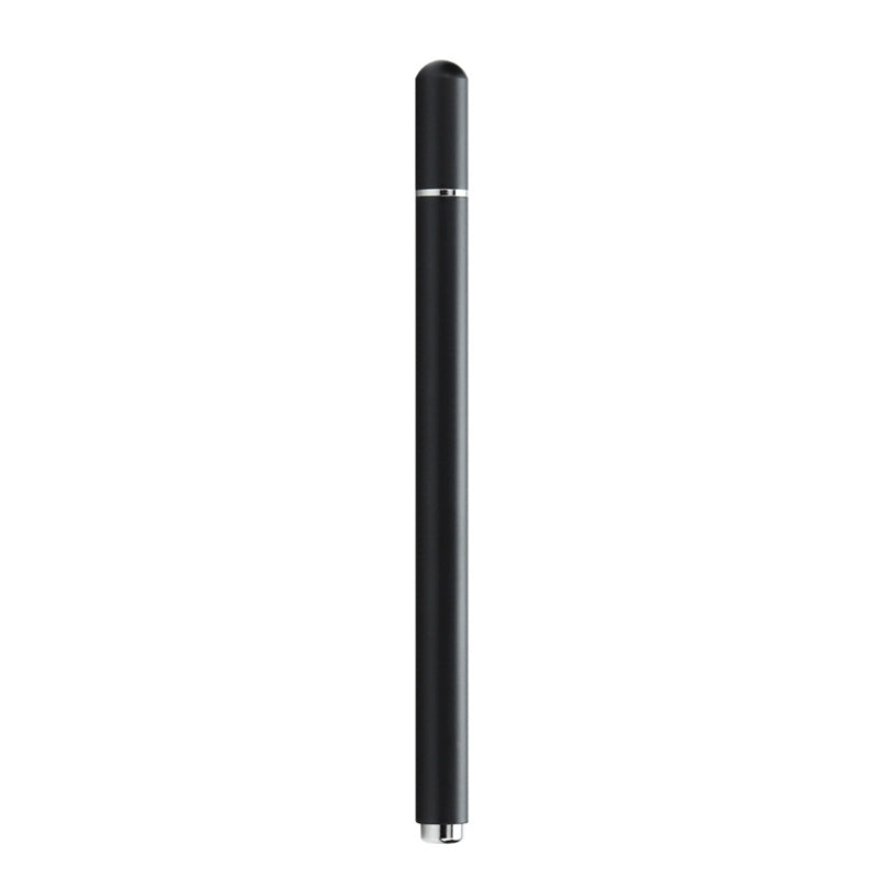 AT-28 Macarone Color Passive Capacitive Pen Mobile Phone Touch Screen Stylus with 1 Pen Head(Black)