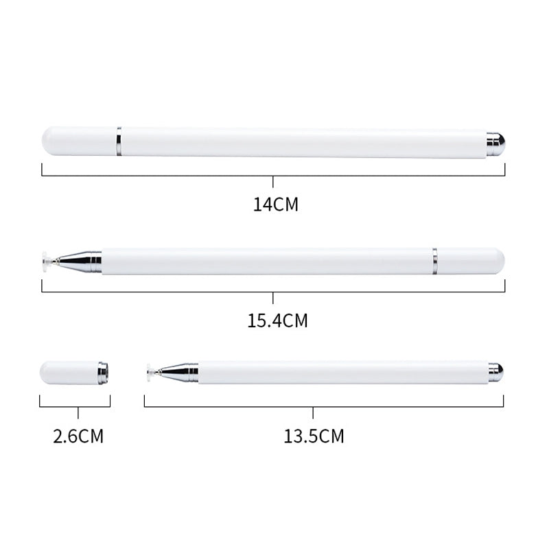 AT-29  High Accuracy Single Use Magnetic Suction Passive Capacitive Pen Mobile Phone Touch Stylus(White)