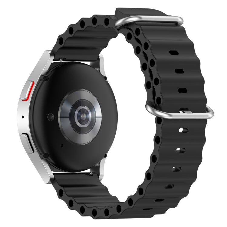 Ocean Style Solid Color Silicone Watch Band, For Amazfit GTS 4 Mini 20mm