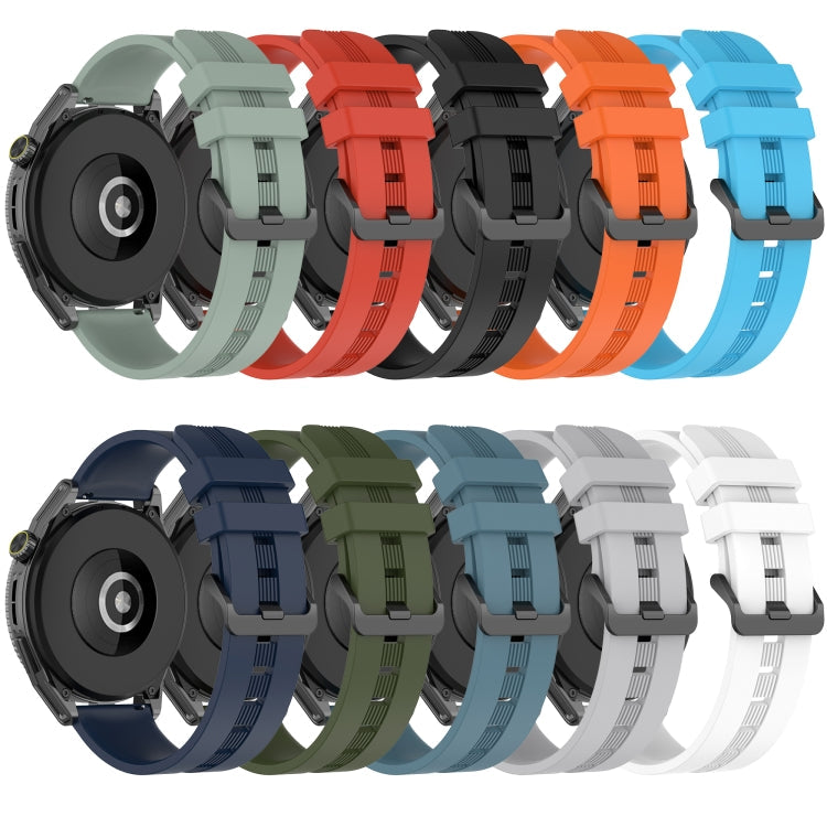 20mm Concave Striped Slicone Watch Band, For Amazfit GTS 4, For Amazfit GTS 3