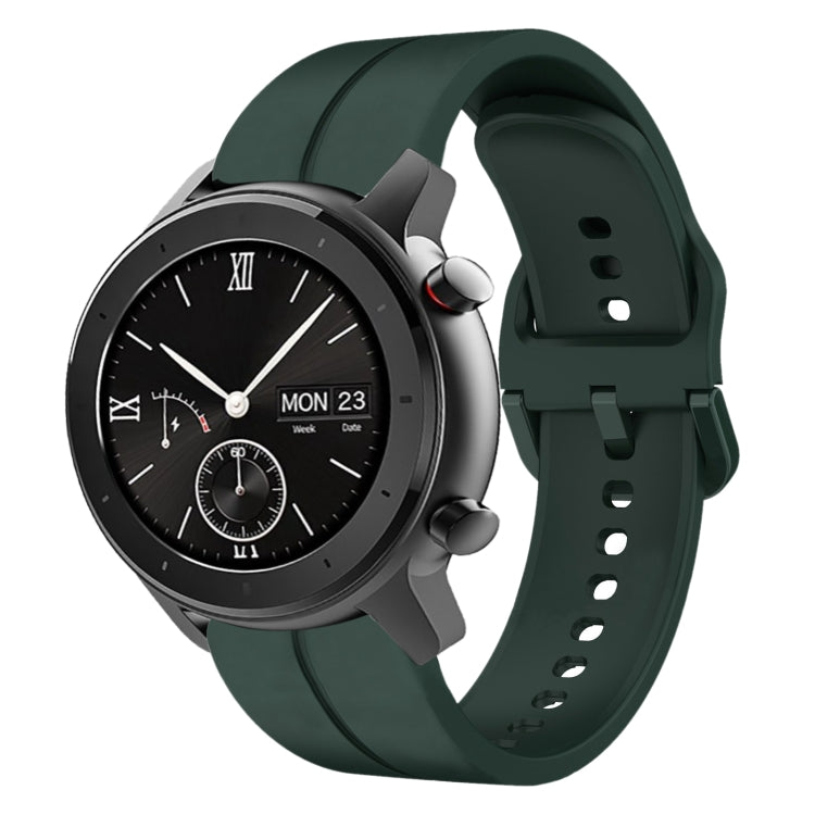 20mm Loop Silicone Watch Band, For Amazfit GTR 42MM, For Amazfit Pop Pro