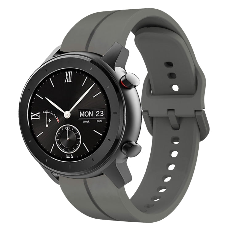 20mm Loop Silicone Watch Band, For Amazfit GTR 42MM, For Amazfit Pop Pro