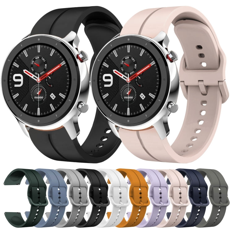 22mm  Loop Silicone Watch Band, For Amazfit GTR 4, For Amazfit GTR 4 Pro