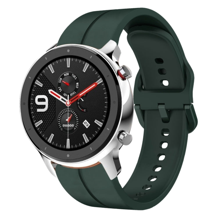 22mm  Loop Silicone Watch Band, For Amazfit GTR 4, For Amazfit GTR 4 Pro
