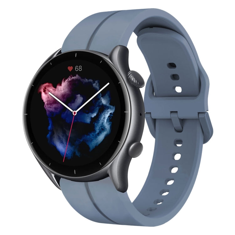 22mm  Loop Silicone Watch Band, For Amazfit 3, For Amazfit GTR 47mm