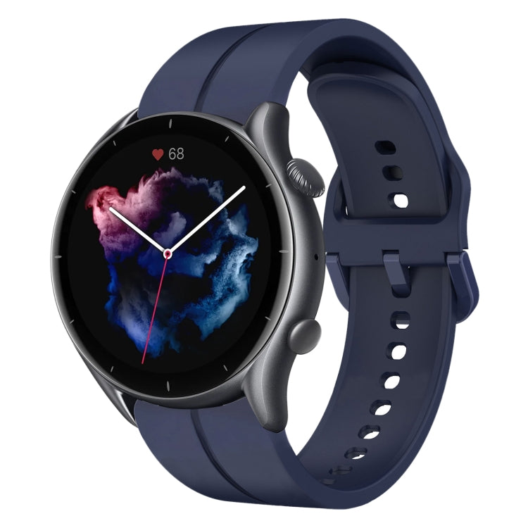 22mm  Loop Silicone Watch Band, For Amazfit 3, For Amazfit GTR 47mm