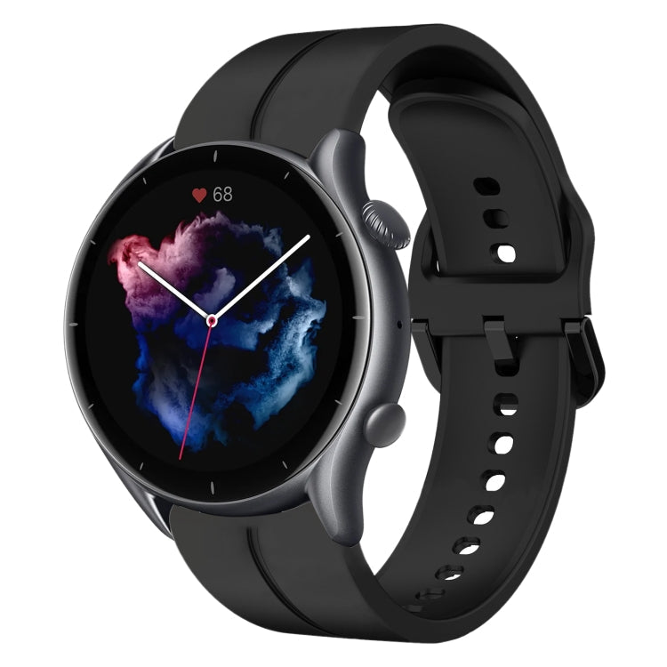 22mm  Loop Silicone Watch Band, For Amazfit 3, For Amazfit GTR 47mm