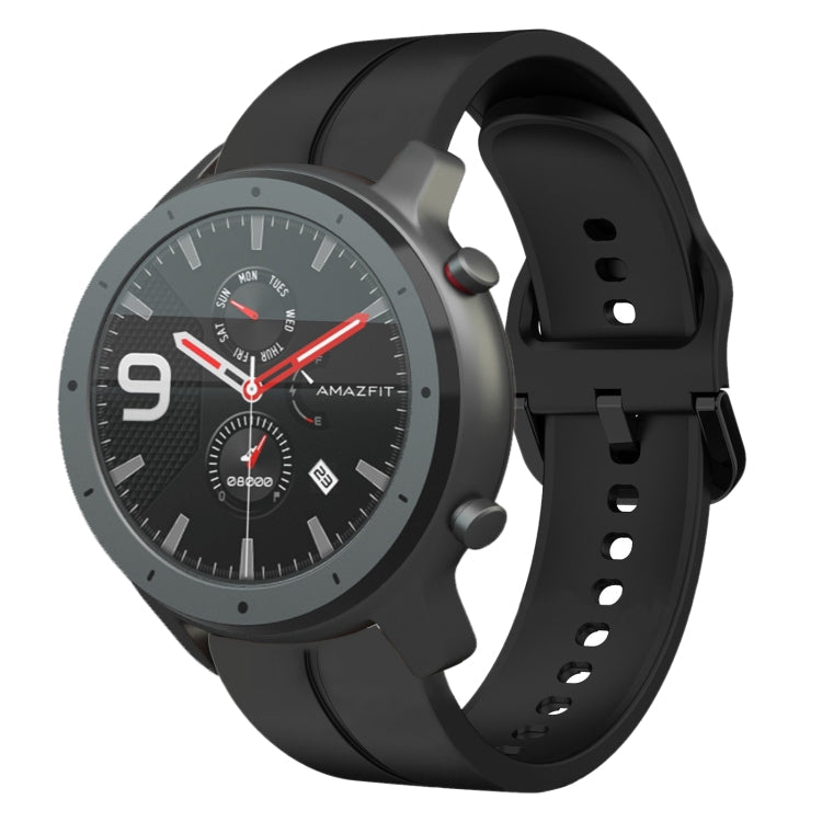 22mm  Loop Silicone Watch Band, For Amazfit 3, For Amazfit GTR 47mm