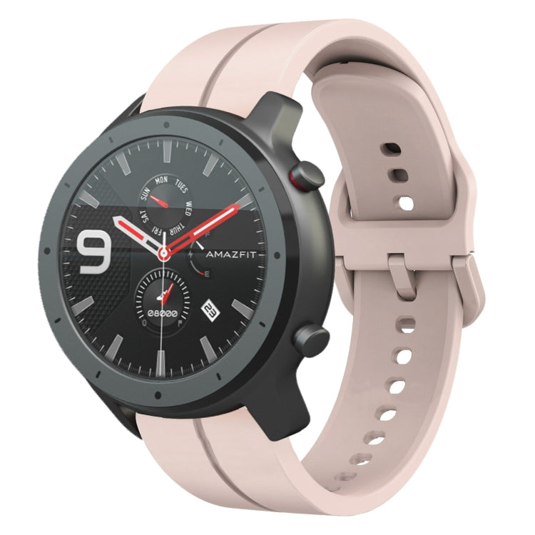 22mm  Loop Silicone Watch Band, For Amazfit 3, For Amazfit GTR 47mm