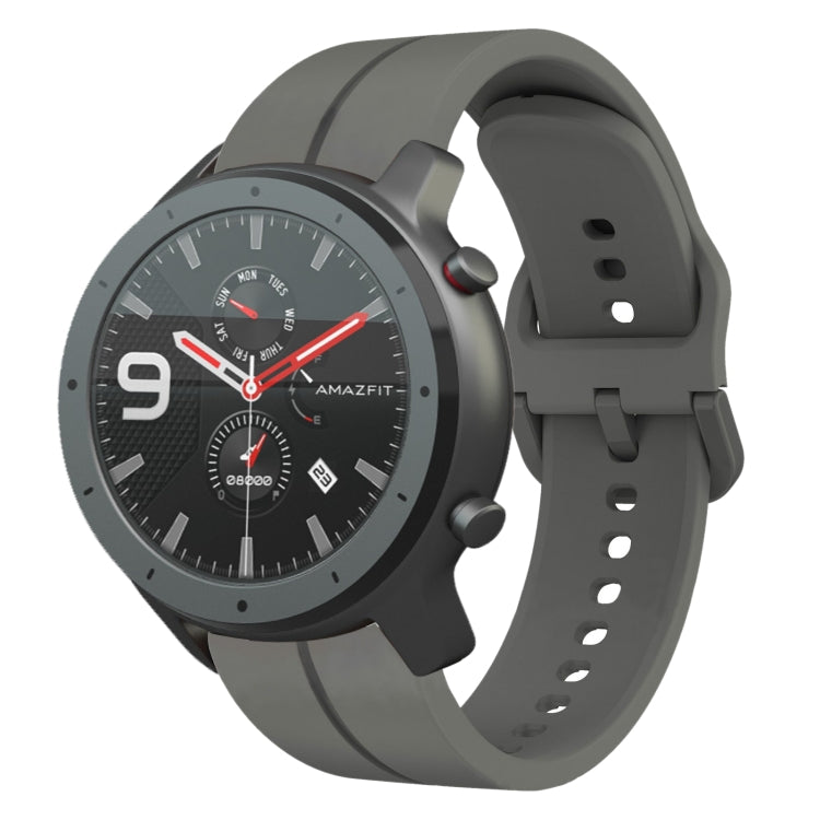 22mm  Loop Silicone Watch Band, For Amazfit 3, For Amazfit GTR 47mm