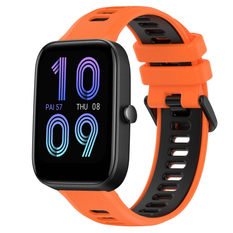 20mm Sports Two-Color Silicone Watch Band, For Amazfit Bip3, For Amazfit Bip 1S