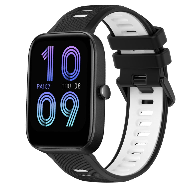 20mm Sports Two-Color Silicone Watch Band, For Amazfit Bip3, For Amazfit Bip 1S