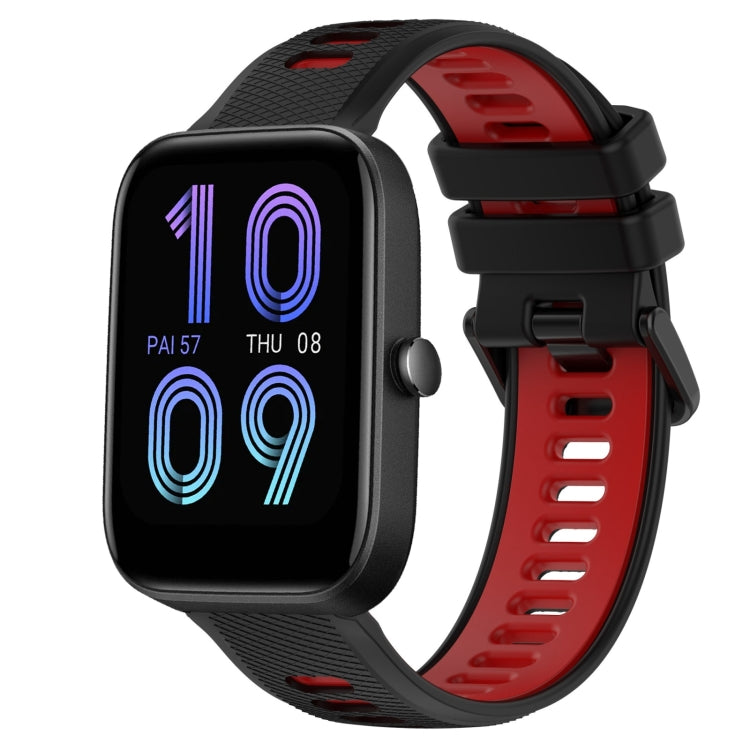 20mm Sports Two-Color Silicone Watch Band, For Amazfit Bip3, For Amazfit Bip 1S