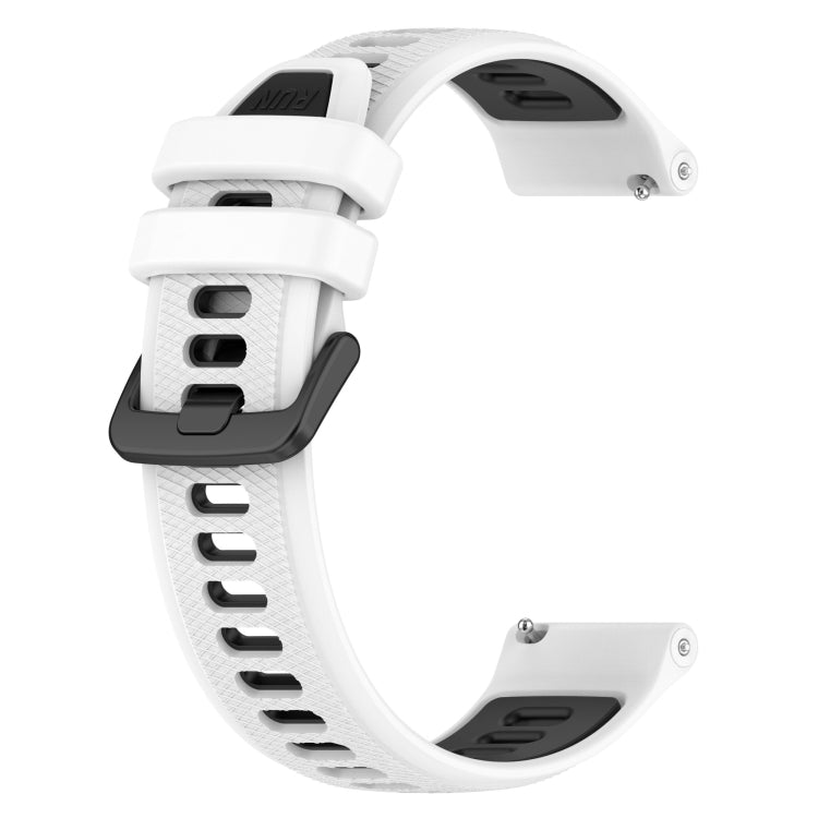22MM Sports Two-Color Silicone Watch Band, For Amazfit 3, For Amazfit GTR 47mm