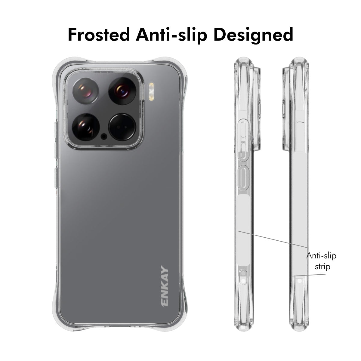 For Xiaomi 15 ENKAY Hat-Prince Transparent TPU Shockproof Phone Case