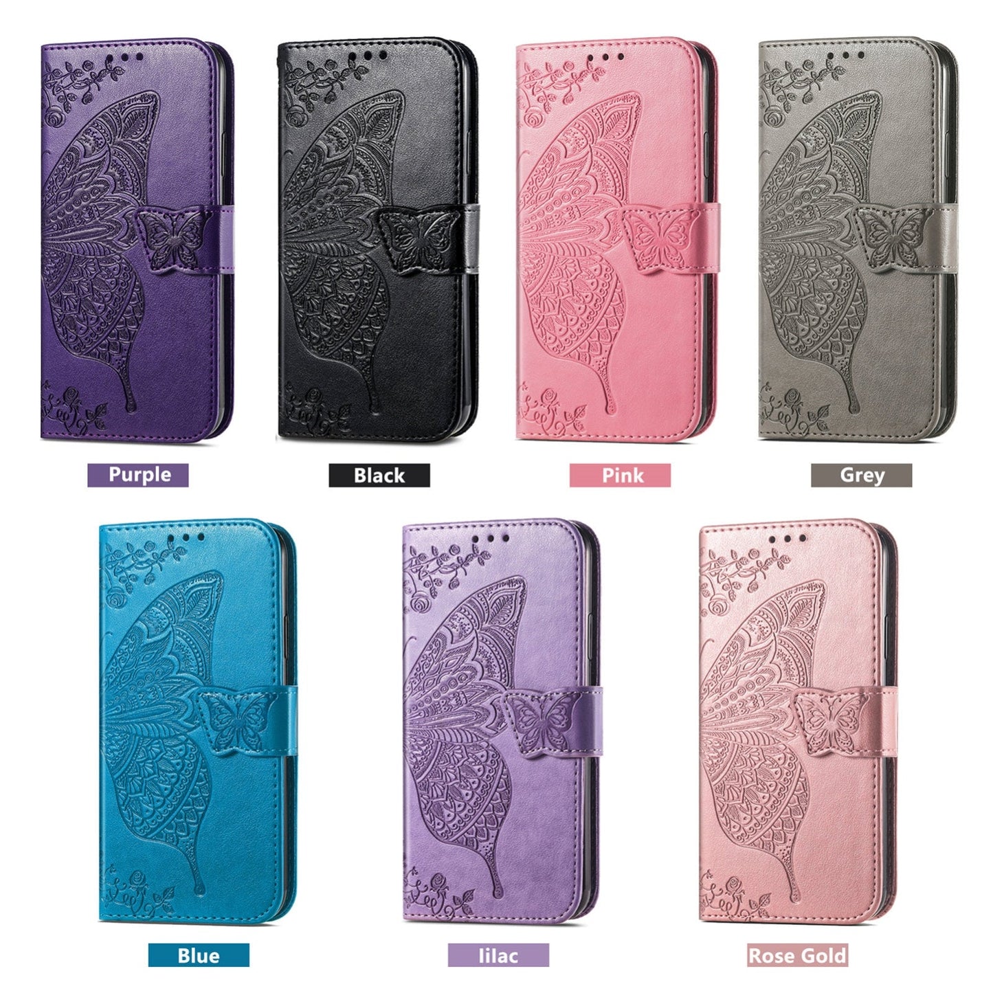 For Xiaomi 15 Pro Butterfly Love Flower Embossed Leather Phone Case(Rose Gold)