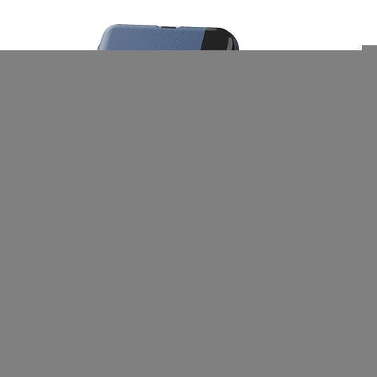 For Samsung Galaxy S25 Edge 5G Attraction Flip Holder Leather Phone Case(Sapphire Blue)