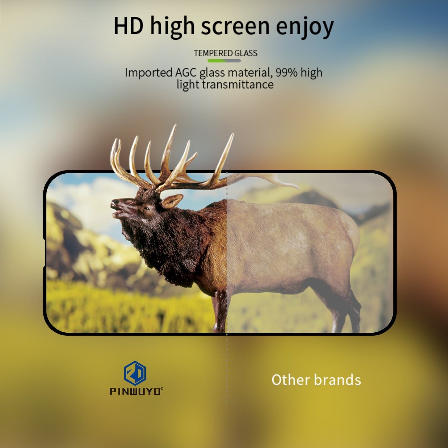 For iPhone 16e PINWUYO 9H 2.5D Full Screen Tempered Glass Film(Black)