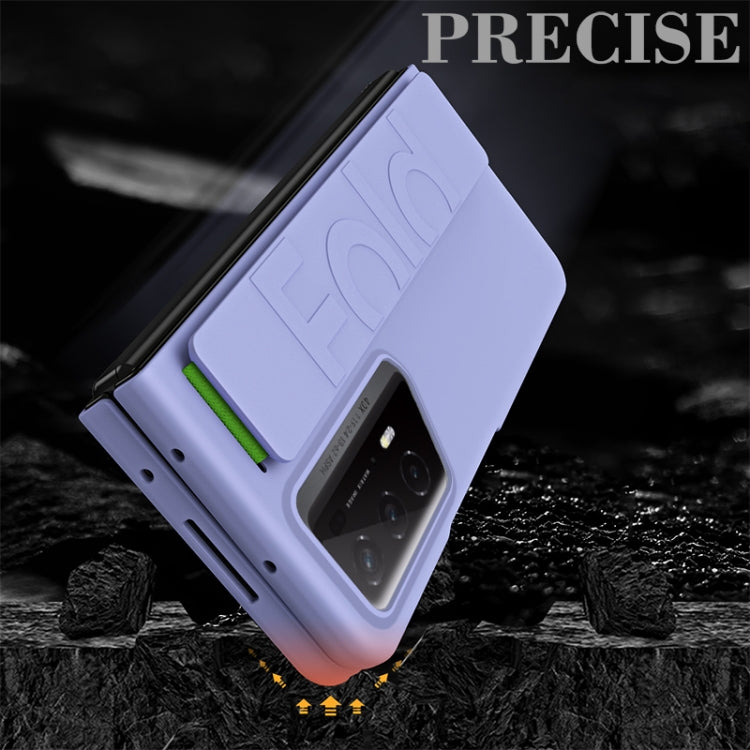 For Honor Magic V2 RSR Skin Elastic Wrist Grip Back Cover Phone Case(Green)