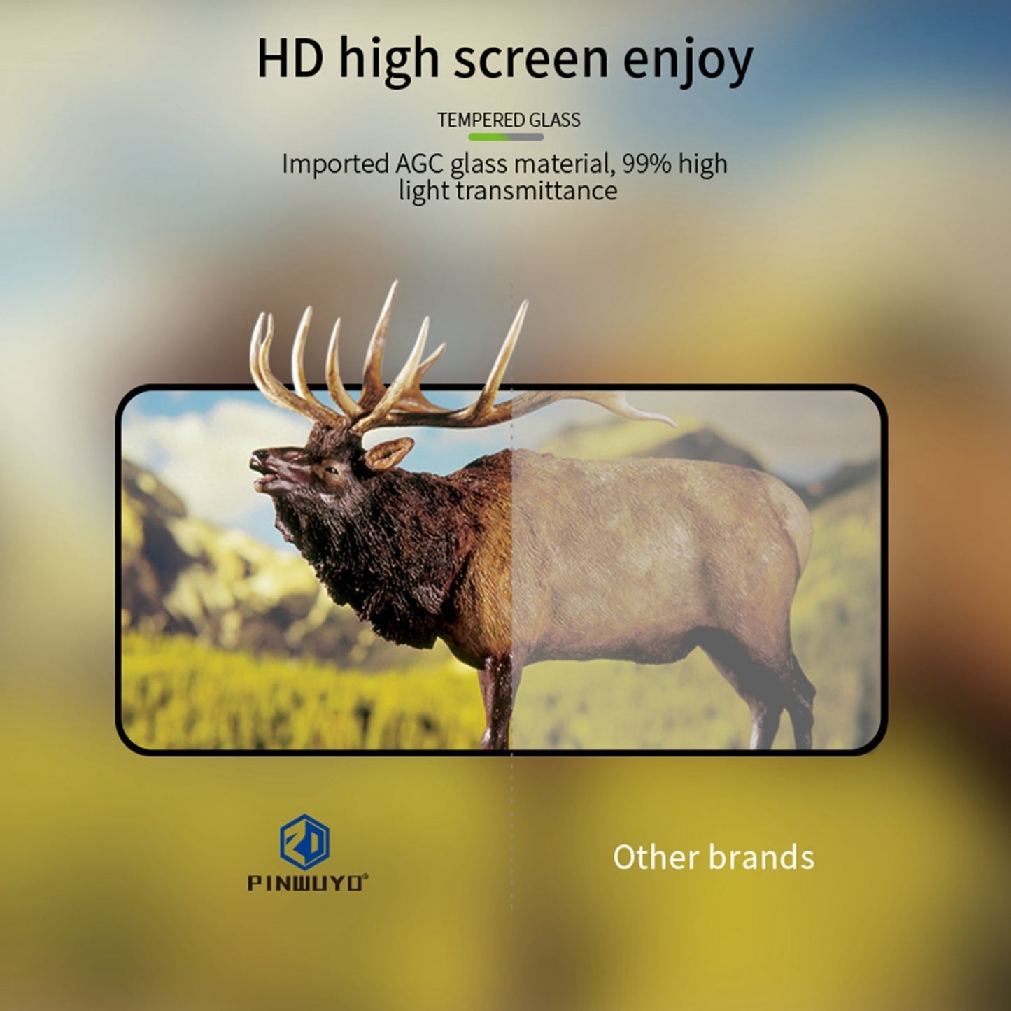 For Xiaomi 15 PINWUYO 9H 2.5D Full Screen Tempered Glass Film(Black)