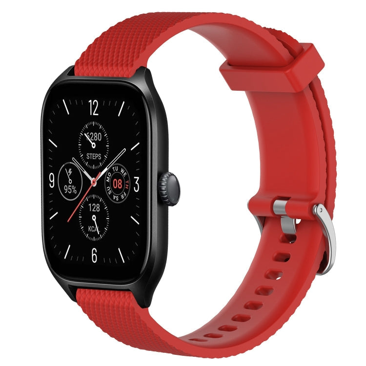 20mm Diamond Textured Silicone Watch Band, For Amazfit GTR Mini, For Amazfit GTS 4