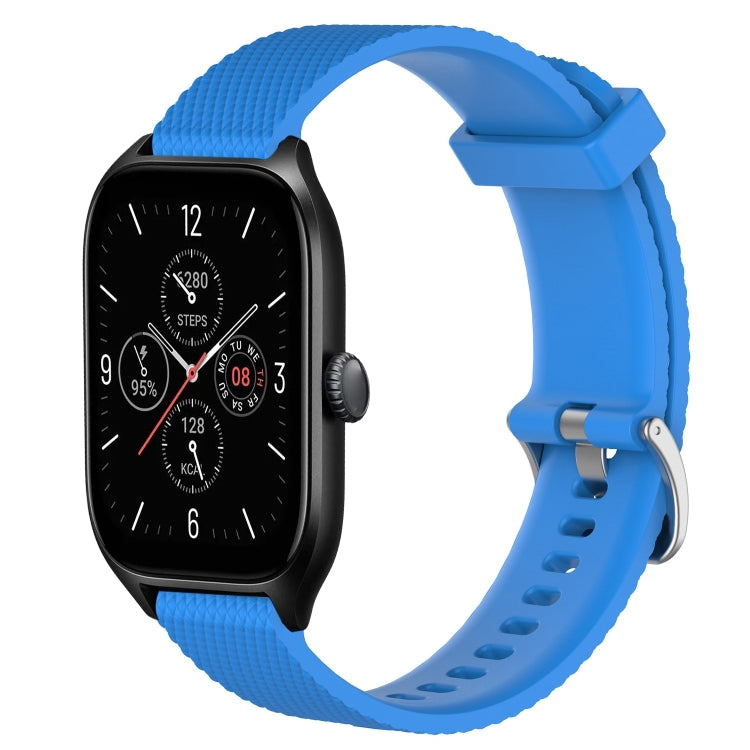 20mm Diamond Textured Silicone Watch Band, For Amazfit GTR Mini, For Amazfit GTS 4
