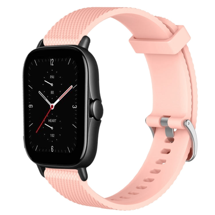20mm Diamond Textured Silicone Watch Band, For Amazfit GTS 3, For Amazfit GTS 2E