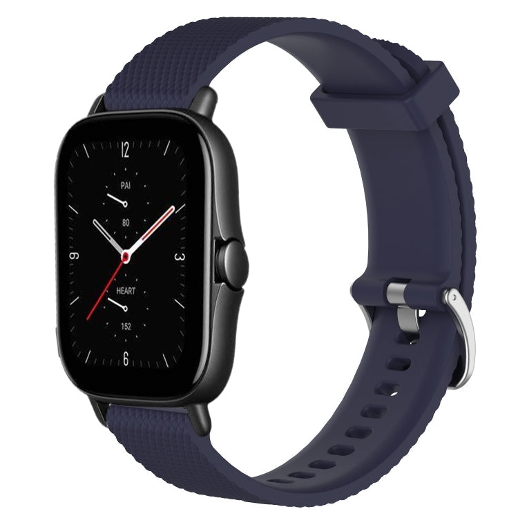 20mm Diamond Textured Silicone Watch Band, For Amazfit GTS 3, For Amazfit GTS 2E